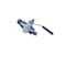 Bedford Precision Parts Bedford Precision 3/8in NPT x 1/4in NPT 5000 PSI Ball Valve, Replacement Part for Graco 29-1442 - alternate 2